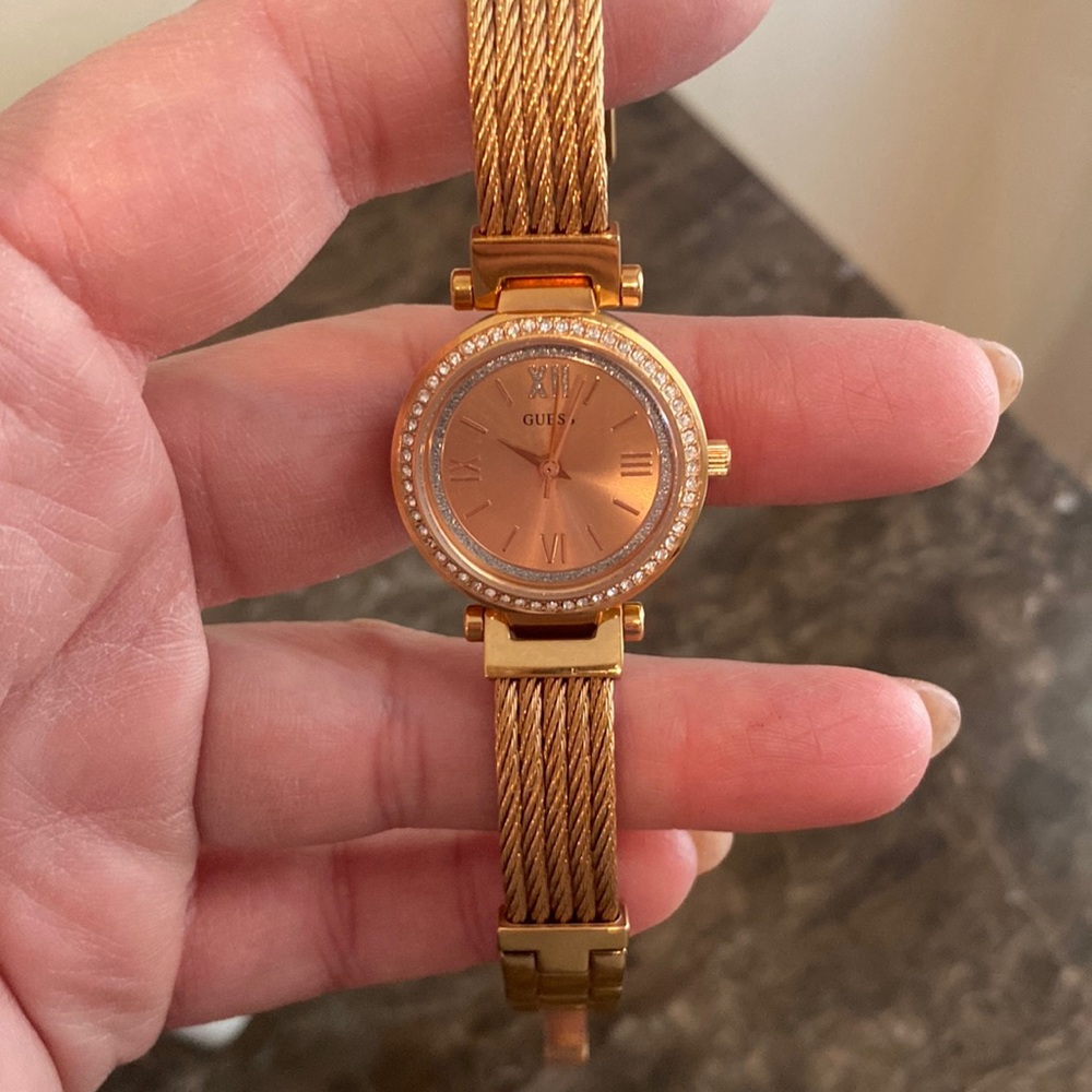 Gold Guess watch!